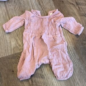 Pink Baby Romper